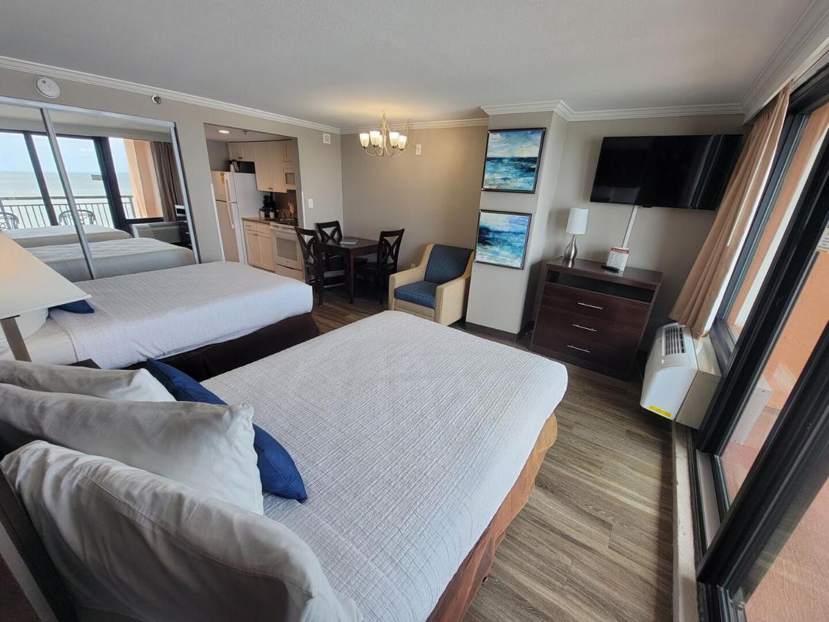 Direct Oceanfront Suite Caravelle Resort 615 Sleeps 4 Guests Мертл-Біч Екстер'єр фото