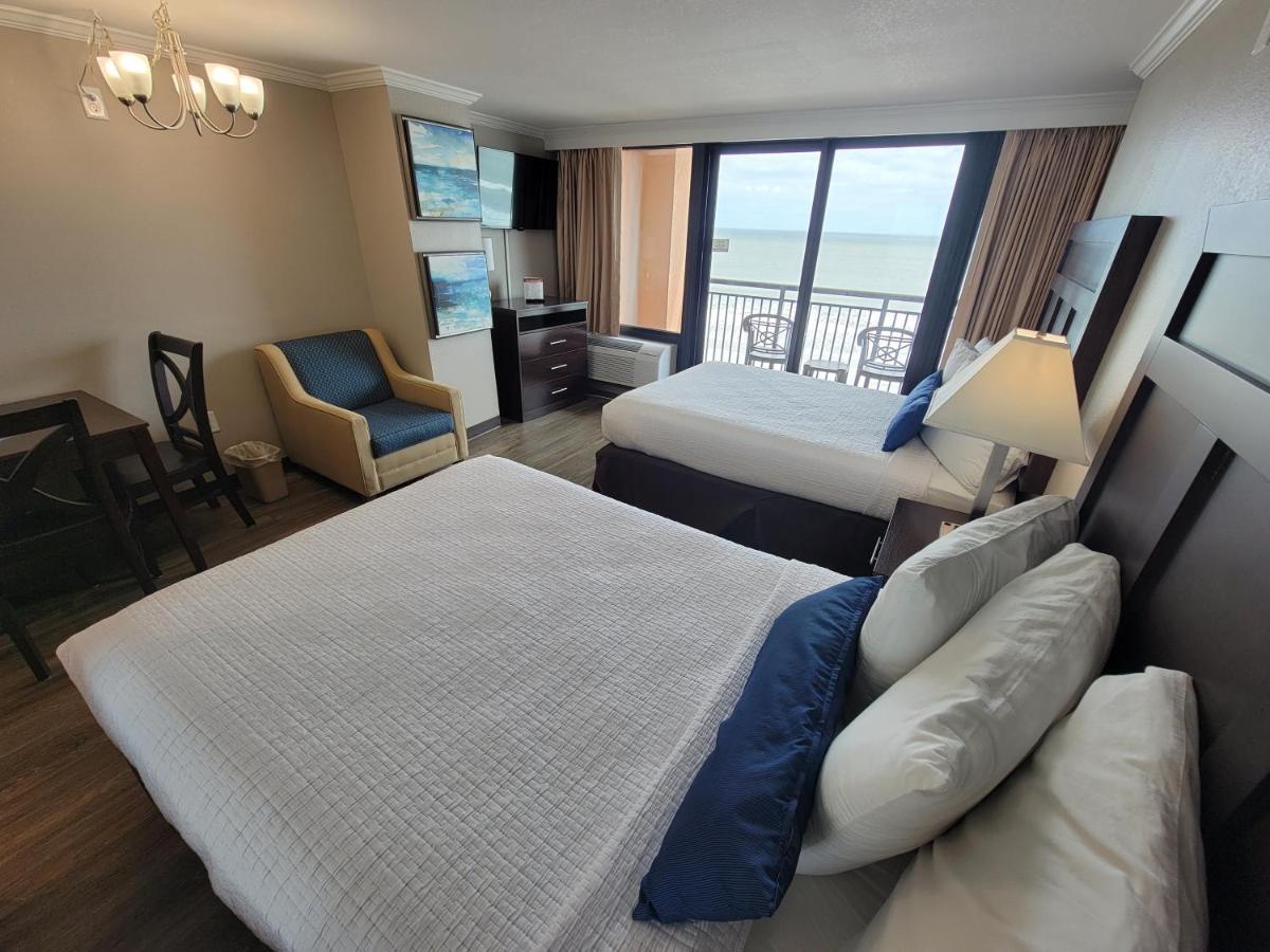 Direct Oceanfront Suite Caravelle Resort 615 Sleeps 4 Guests Мертл-Біч Номер фото