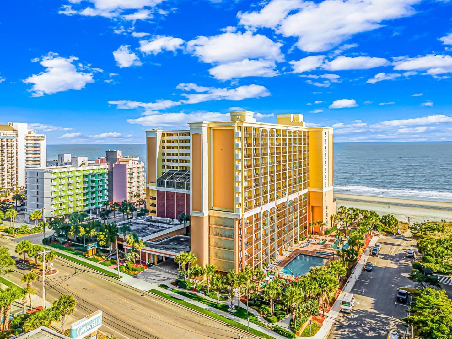 Direct Oceanfront Suite Caravelle Resort 615 Sleeps 4 Guests Мертл-Біч Екстер'єр фото