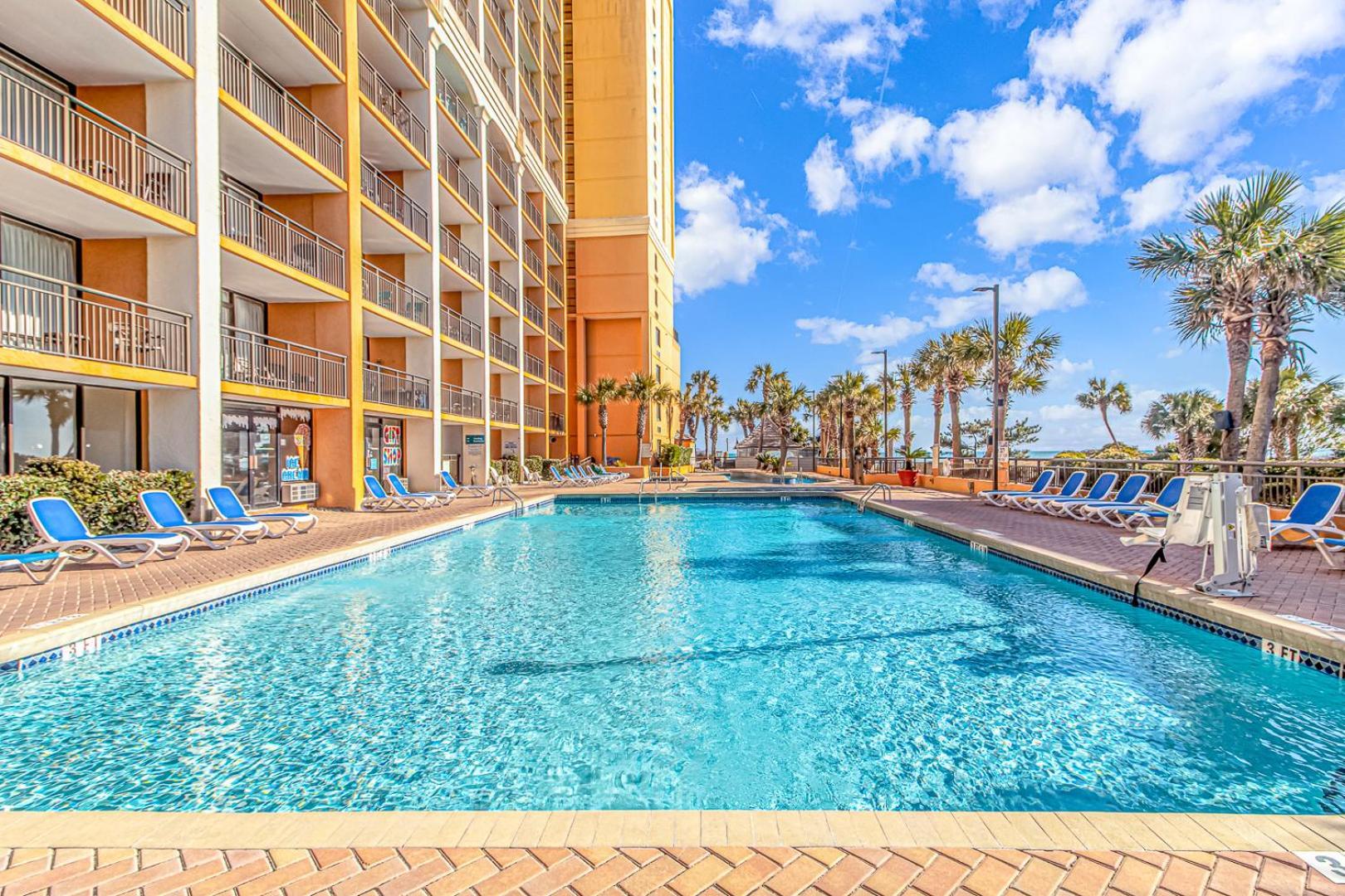 Direct Oceanfront Suite Caravelle Resort 615 Sleeps 4 Guests Мертл-Біч Екстер'єр фото