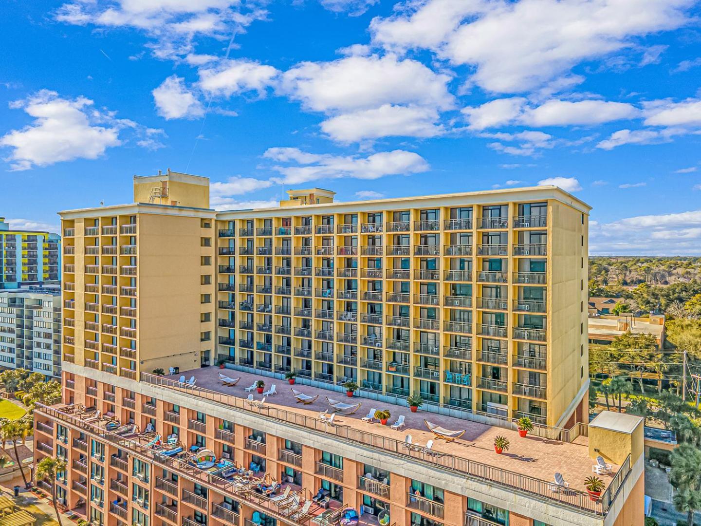 Direct Oceanfront Suite Caravelle Resort 615 Sleeps 4 Guests Мертл-Біч Екстер'єр фото